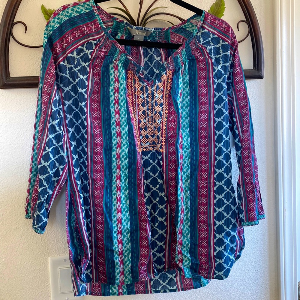 Natural Reflections - large cute blouse